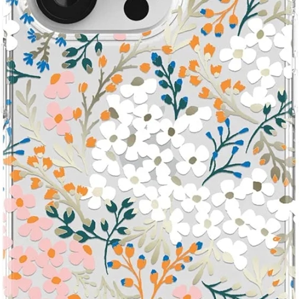 Floral Patterned Phone Case - Multicolor